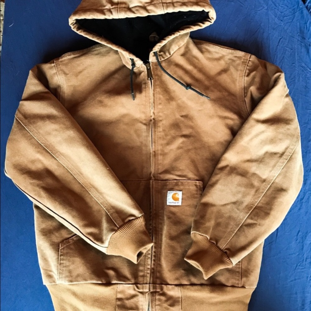 Brown carhartt jacket